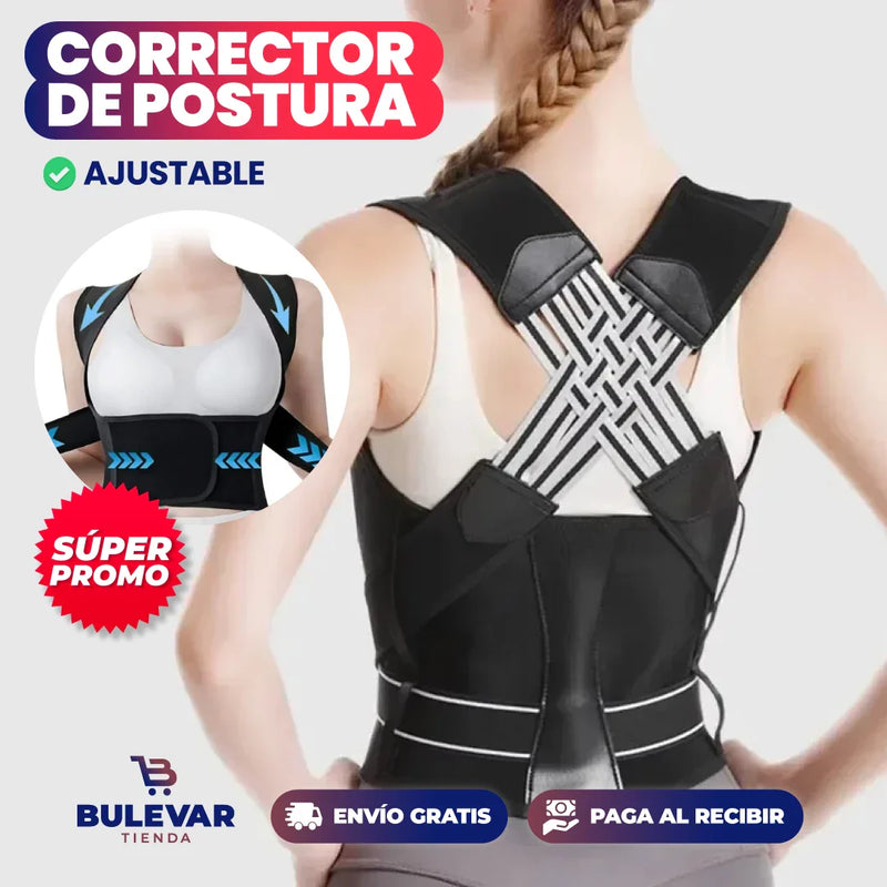 CORRECTOR DE POSTURA AJUSTABLE