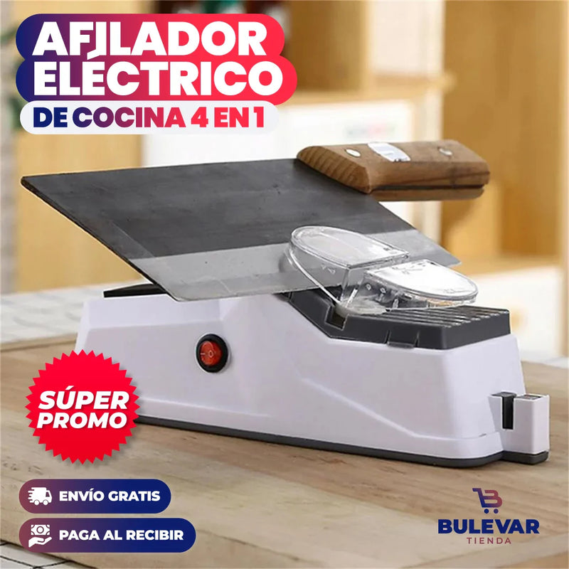 AFILADOR ELÉCTRICO DE COCINA 4 EN 1