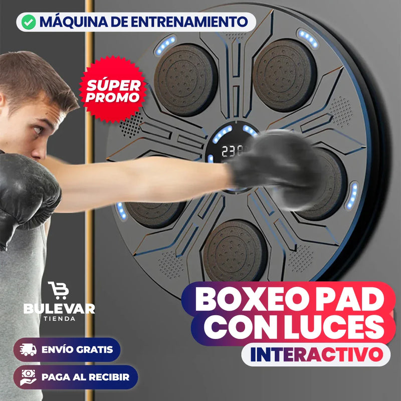 MÁQUINA DE BOXEO MUSICAL PARA NIÑOS Y ADULTOS