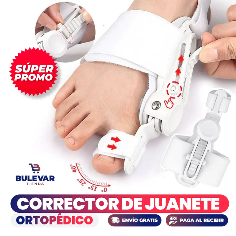 CORRECTOR DE JUANETE ORTOPÉDICO