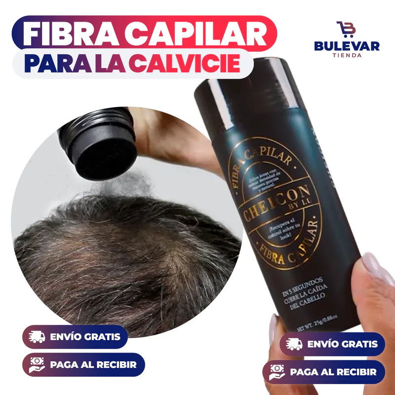 CUBRE CALVICIE AL INSTANTE - FIBRA CAPILAR