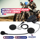 INTERCOMUNICADOR MANOS LIBRES PRO PARA MOTOS