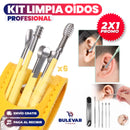 PROMO 2X1 KIT PROFESIONAL X6 LIMPIA OÍDOS