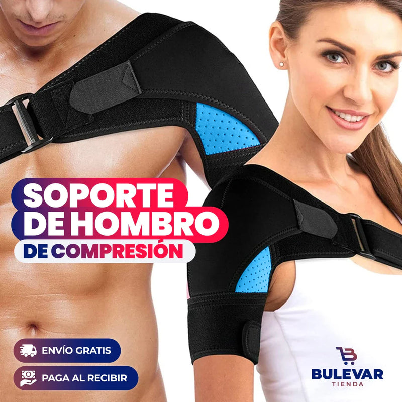 SOPORTE DE COMPRESIÓN PARA HOMBRO AJUSTABLE