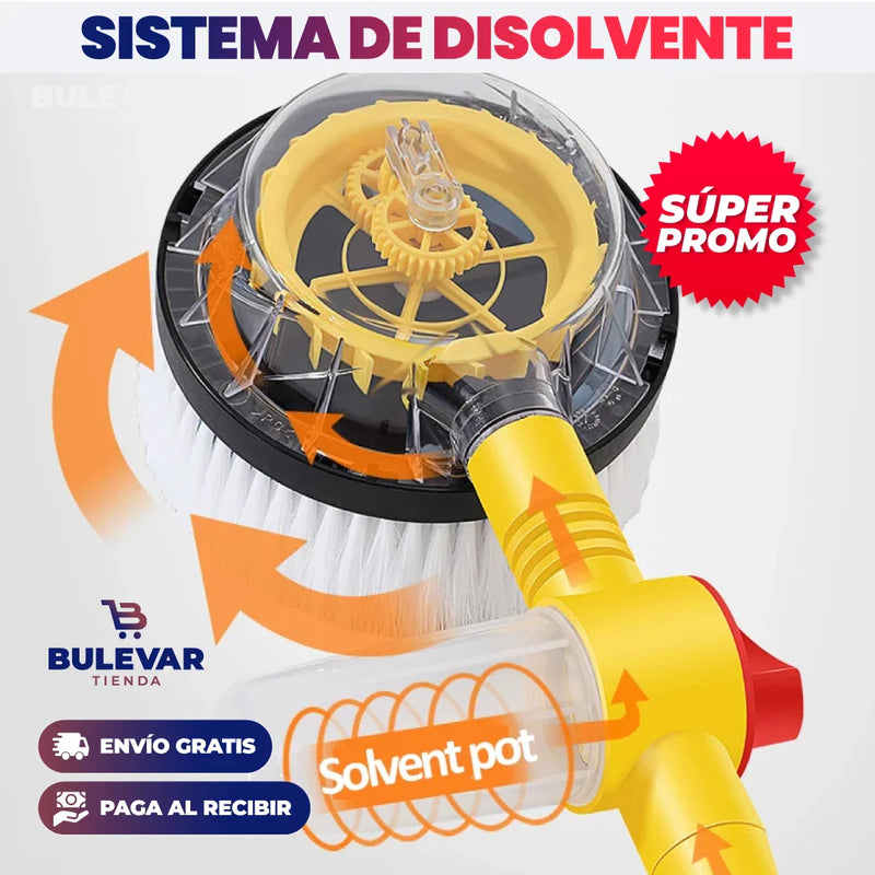 CEPILLO AUTOMÁTICO DE ESPUMA PARA AUTO