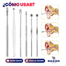 PROMO 2X1 KIT PROFESIONAL X6 LIMPIA OÍDOS