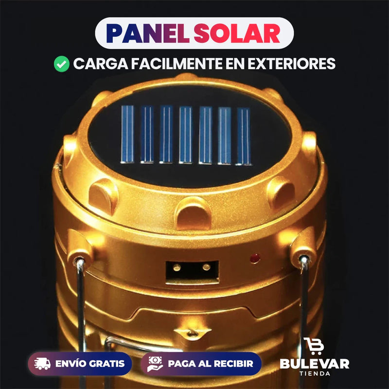 LINTERNA LED 3 EN 1 PARA CAMPING