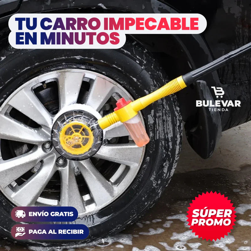 CEPILLO AUTOMÁTICO DE ESPUMA PARA AUTO