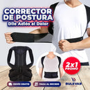 PROMO 2X1 CORRECTOR DE POSTURA AJUSTABLE