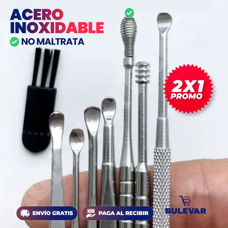 PROMO 2X1 KIT PROFESIONAL X6 LIMPIA OÍDOS