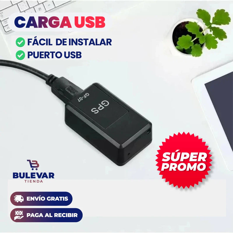 MINI LOCALIZADOR GPS MAGNÉTICO