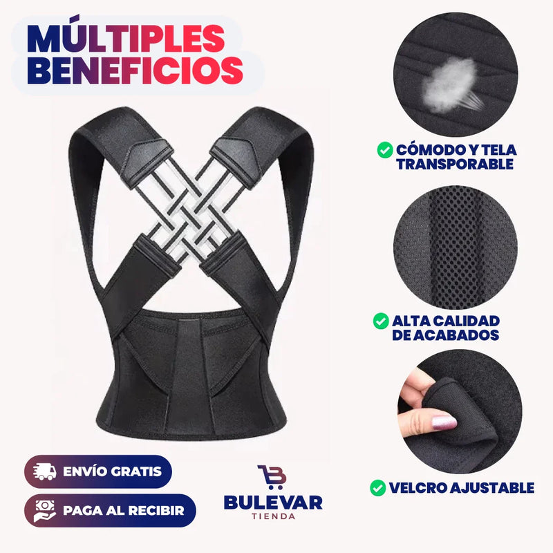 CORRECTOR DE POSTURA AJUSTABLE