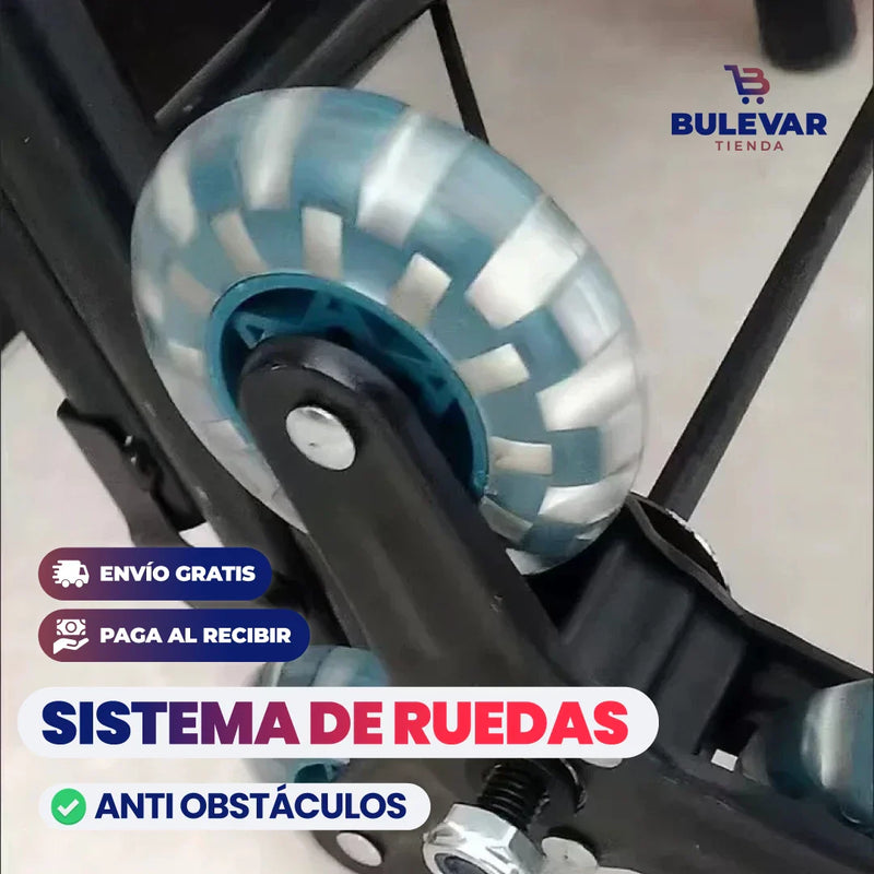 CARRITO MONTA CARGA PLEGABLE PORTÁTIL