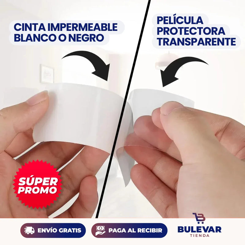 PROMO 2X1 CINTA DE REPARACIÓN IMPERMEABLE