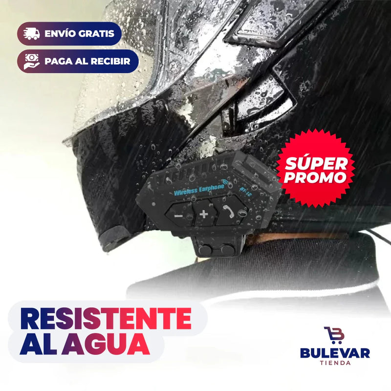 INTERCOMUNICADOR MANOS LIBRES PRO PARA MOTOS