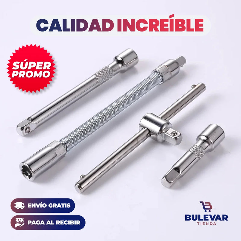 SET DE 46 PIEZAS PARA HERRAMIENTAS