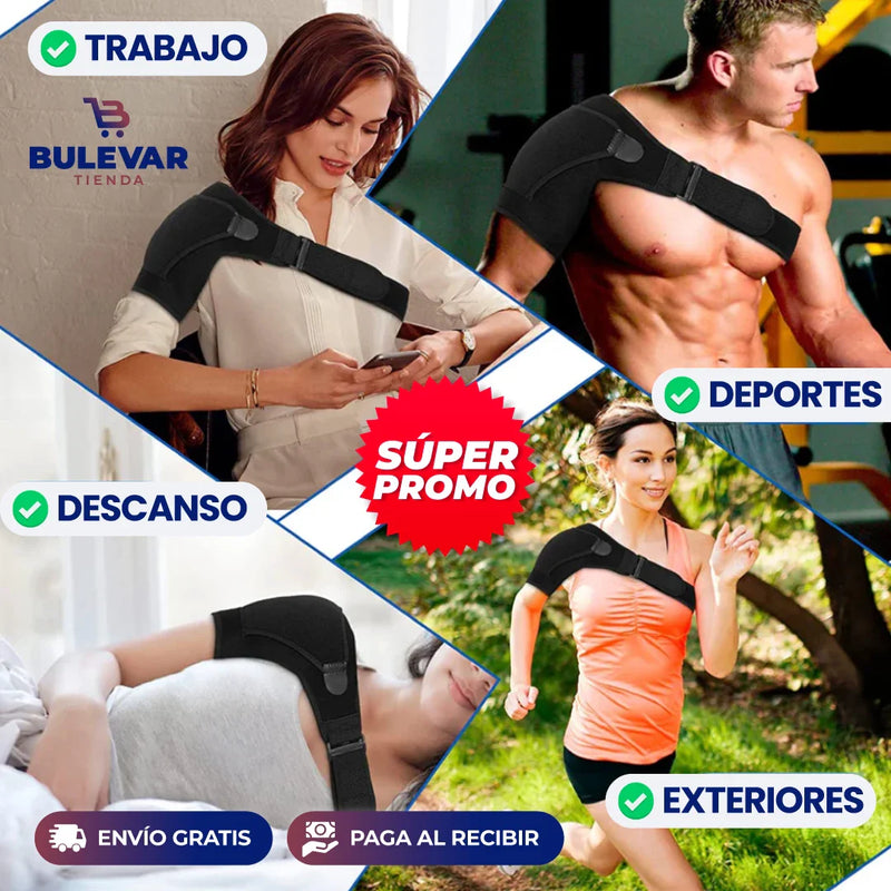 SOPORTE DE COMPRESIÓN PARA HOMBRO AJUSTABLE