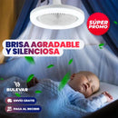 LAMPARA LED+ VENTILADOR