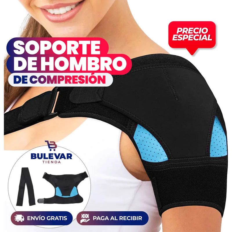 SOPORTE DE COMPRESIÓN PARA HOMBRO AJUSTABLE