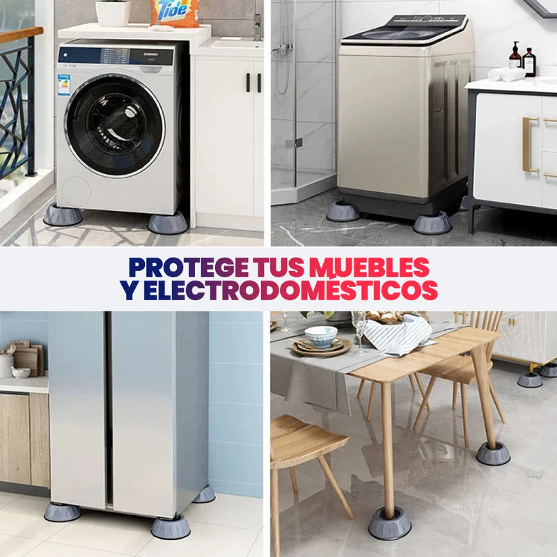 BASES PARA LAVADORA, PROTEGE TU LAVADORA DE DAÑOS