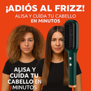 CEPILLO ALISADOR ELÉCTRICO PLANCHA CABELLO TEMPERATURA AJUSTABLE