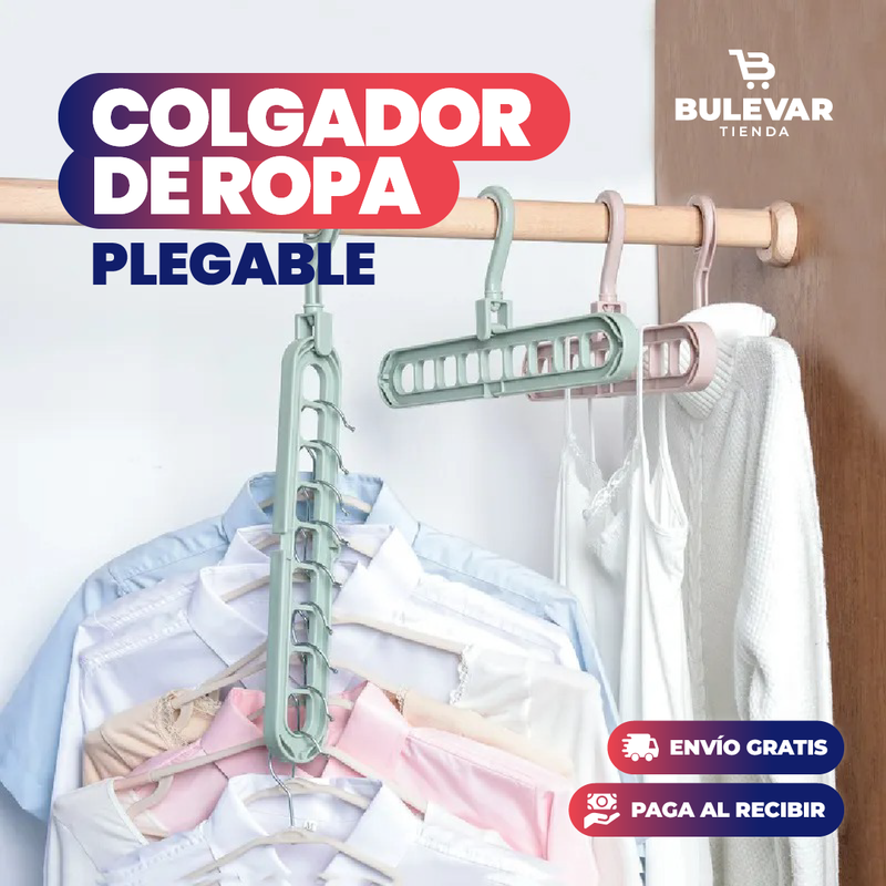 KIT x 10 COLGADORES DE ROPA