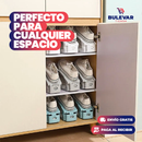 ORGANIZADOR DE ZAPATOS DE PLÁSTICO AJUSTABLE x10 UNIDADES